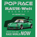 Pop Race 1/64 RWB 930 Green HEC 2026 - GT Hobby Store