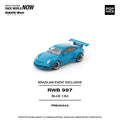 Pop Race 1/64 RWB 997 Blue - GT Hobby Store