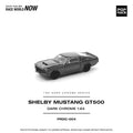 Pop Race 1/64 Shelby Mustang GT500 Dark Chrome - GT Hobby Store