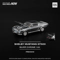 Pop Race 1/64 Shelby Mustang GT500 - Silver Chrome - GT Hobby Store