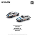 Pop Race 1/64 Singer Silver/Blue - GT Hobby Store