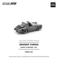 Pop Race 1/64 Singer Targa Dark Chrome - GT Hobby Store