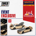 Pop Race 1/64 Skyline GT-R R32 Chrome Gold TASKL 2025 Event Model - GT Hobby Store