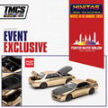 Pop Race 1/64 Skyline GT-R R32 Chrome Gold TASKL 2025 Event Model - GT Hobby Store