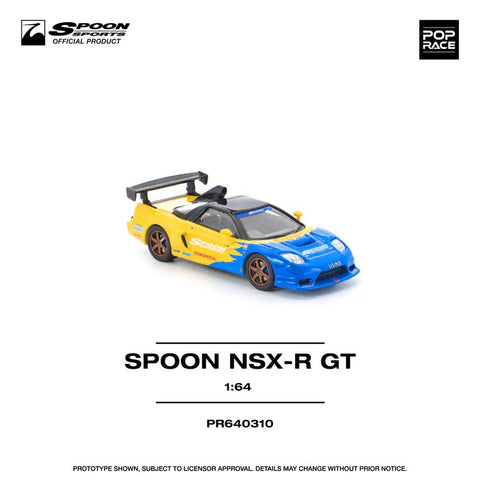 Pop Race 1/64 Spoon NSX R GT - GT Hobby Store