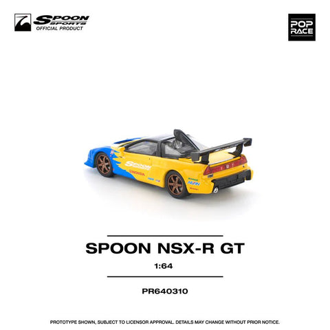 Pop Race 1/64 Spoon NSX R GT - GT Hobby Store