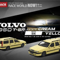 Pop Race 1/64 Volvo 850 T-5R Estate - Cream Yellow - GT Hobby Store
