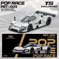 Pop Race X TS Exclusives 1/64 Mazda 787B Test Car Silver Chrome - GT Hobby Store