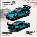 Pop Race X TS Exclusives 1/64 RWB 930 Teal Chrome - GT Hobby Store