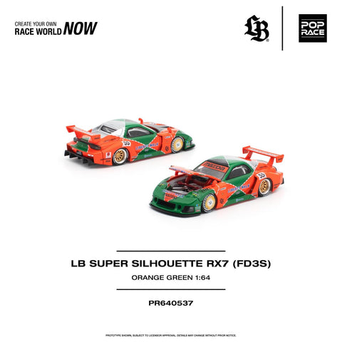 Poprace 1/64 LB Super Silhouette RX7 (FD3S) - GT Hobby Store