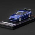 (PRE-ORDER) Ignition Model 1/64 Nissan Skyline GT-R Mine's (R34) Blue Metallic - GT Hobby Store