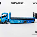 Shoom64 1/64 Hino 300 Custom Drop-Bed Car Carrier - Fist Livery (LHD) - GT Hobby Store