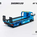 Shoom64 1/64 Hino 300 Custom Drop-Bed Car Carrier - Fist Livery (LHD) - GT Hobby Store
