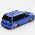 Shoom64 1/64 Subaru Forester STI (SG) 2005 Blue (LHD) - GT Hobby Store