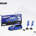 Shoom64 1/64 Subaru Forester STI (SG) 2005 Blue (LHD) - GT Hobby Store