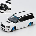 Shoom64 1/64 Subaru Forester STI (SG) 2005 White (LHD) - GT Hobby Store
