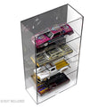 Showcase 1:24 4 Cars Wall Mount Collector Display Case (10.5″x5″x19″) – Mijo Exclusives - GT Hobby Store
