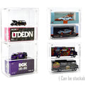 Showcase 1:64 2 - Car Desk Top Collector Display Case (5″x2.5″x4.75″) – MiJo Exclusives - GT Hobby Store