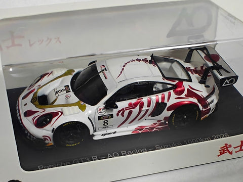Spark 1/43 Porsche 911 GT3 R - Suzuka 1000 km 2026 - AO Racing - Presentation Edition - GT Hobby Store