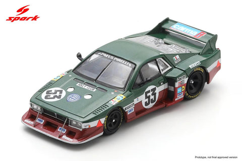 Spark 1/64 Lancia Beta Montecarlo Turbo No.53 Le Mans 24h 1980 C. Facetti - M. Finotto - GT Hobby Store