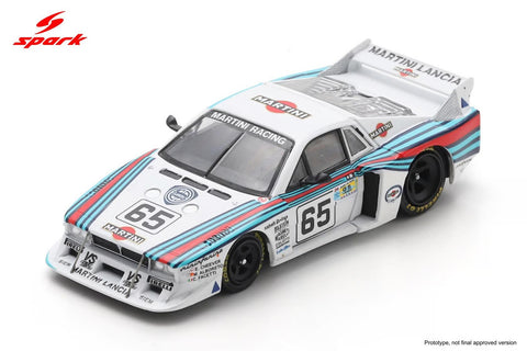Spark 1/64 Lancia Beta Montecarlo Turbo No.65 Le Mans 24h 1981 E. Cheever - M. Alboreto - C. Facetti - GT Hobby Store
