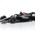 Spark 1/64 Mercedes-AMG PETRONAS Formula One Team No.63 F1 W15 E Performance Winner Las Vegas GP 2024 George Russell - GT Hobby Store