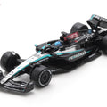 Spark 1/64 Mercedes-AMG PETRONAS Formula One Team No.63 F1 W15 E Performance Winner Las Vegas GP 2024 George Russell - GT Hobby Store