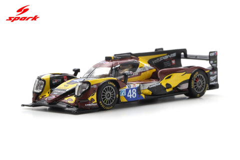 Spark 1/64 Oreca 07 - Gibson No.48 VDS PANIS RACING 2nd LMP2 class Le Mans 24H 2025 O. Gray - E. Masson - F. Perera - GT Hobby Store