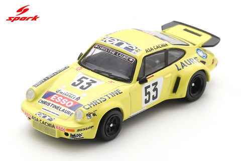Spark 1/64 Porsche 911 Carrera RSR No.53 Le Mans 24h 1976 T. Sabine - P. Dagoreau - J-C. Andruet - GT Hobby Store