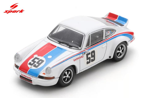 Spark 1/64 Porsche 911 Carrera RSR No.59 Winner 24h Daytona 1973 P. Gregg - H. Haywood - GT Hobby Store