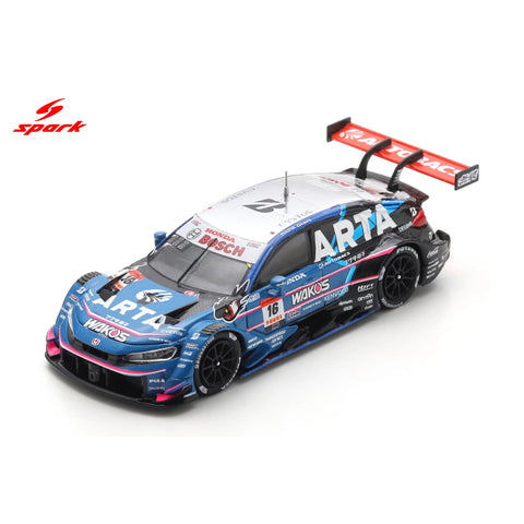 Sparky 1/64 ARTA Mugen Civic Type R-GT No.16 Arta GT500 Super GT 2025 H. Otsu - R. Sato - GT Hobby Store