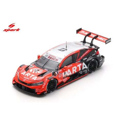Sparky 1/64 ARTA Mugen Civic Type R-GT No.8 Arta GT500 Super GT 2025 T. Nojiri - N. Matsushita - GT Hobby Store