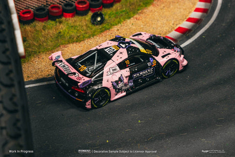Tarmac Works 1/43 Kuromi Audi R8 LMS GT3 Evo II Macau GT Cup – FIA GT World Cup 2024 Uno Racing Adderly Fong - GT Hobby Store