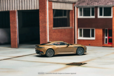 Tarmac Works 1:64 Aston Martin DBS Superleggera – Brown Metallic – Global64 – MiJo Exclusives Limited Edition - GT Hobby Store