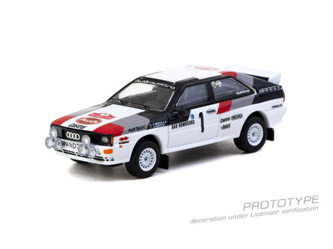 Tarmac Works 1:64 Audi Quattro A1 – Lombard RAC Rally 1982 Winner 1 – Collab64 - GT Hobby Store