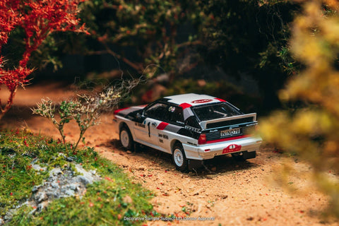 Tarmac Works 1:64 Audi Quattro A1 – Lombard RAC Rally 1982 Winner 1 – Collab64 - GT Hobby Store