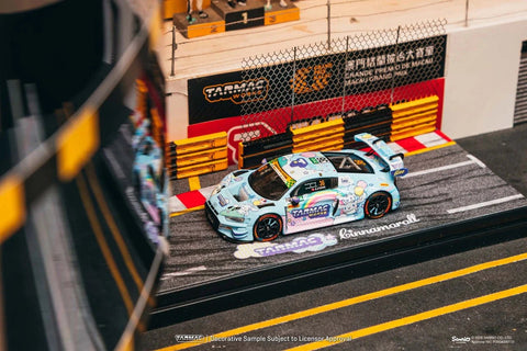 Tarmac Works 1:64 Audi R8 LMS GT3 evo II Macau GT Cup – FIA GT World Cup 2025 Uno Racing Adderly Fong Model Car + Trading Cards Combo Set – Hobby64 - GT Hobby Store