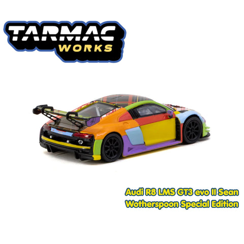 Tarmac Works 1/64 Audi R8 LMS GT3 Evo II Sean Wotherspoon Special Edition Hobby64 - GT Hobby Store