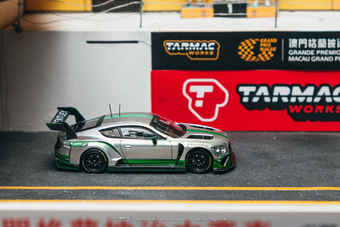 Tarmac Works 1/64 Bentley Continental GT3 Presentation – Silver – Hobby64 - GT Hobby Store