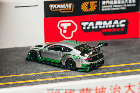 Tarmac Works 1/64 Bentley Continental GT3 Presentation – Silver – Hobby64 - GT Hobby Store