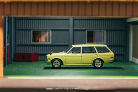 Tarmac Works 1:64 Datsun Bluebird 510 Wagon – Yellow – Global64 - GT Hobby Store
