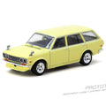 Tarmac Works 1:64 Datsun Bluebird 510 Wagon – Yellow – Global64 - GT Hobby Store