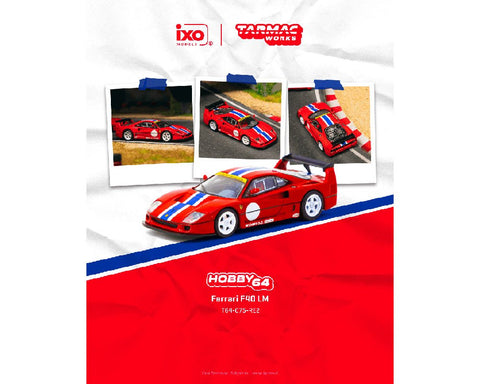 Tarmac Works 1:64 Ferrari F40 LM Red - GT Hobby Store