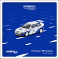 Tarmac Works 1/64 Ford Escort RS Cosworth 3 Rally France 1993 Winner - GT Hobby Store
