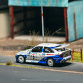Tarmac Works 1/64 Ford Escort RS Cosworth 3 Rally France 1993 Winner - GT Hobby Store