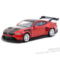 Tarmac Works 1:64 Ford Mustang GTD – Red – Global64 – MiJo Exclusives - GT Hobby Store