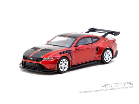 Tarmac Works 1:64 Ford Mustang GTD – Red – Global64 – MiJo Exclusives - GT Hobby Store