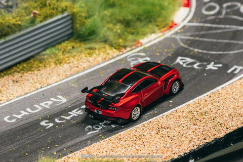Tarmac Works 1:64 Ford Mustang GTD – Red – Global64 – MiJo Exclusives - GT Hobby Store