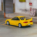 Tarmac Works 1/64 Honda Integra Type R DC2 Mugen Global64 Sunlight Yellow - GT Hobby Store