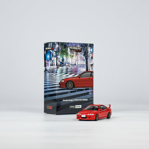 Tarmac Works 1/64 Honda Mugen Integra Type-R DC2 Milano Red - Beijing Exhibition Edition 2025 - GT Hobby Store